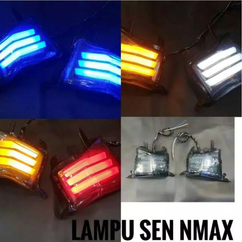 LAMPU SEN LED DAN LAMPU STOP LED NMAX LAMA