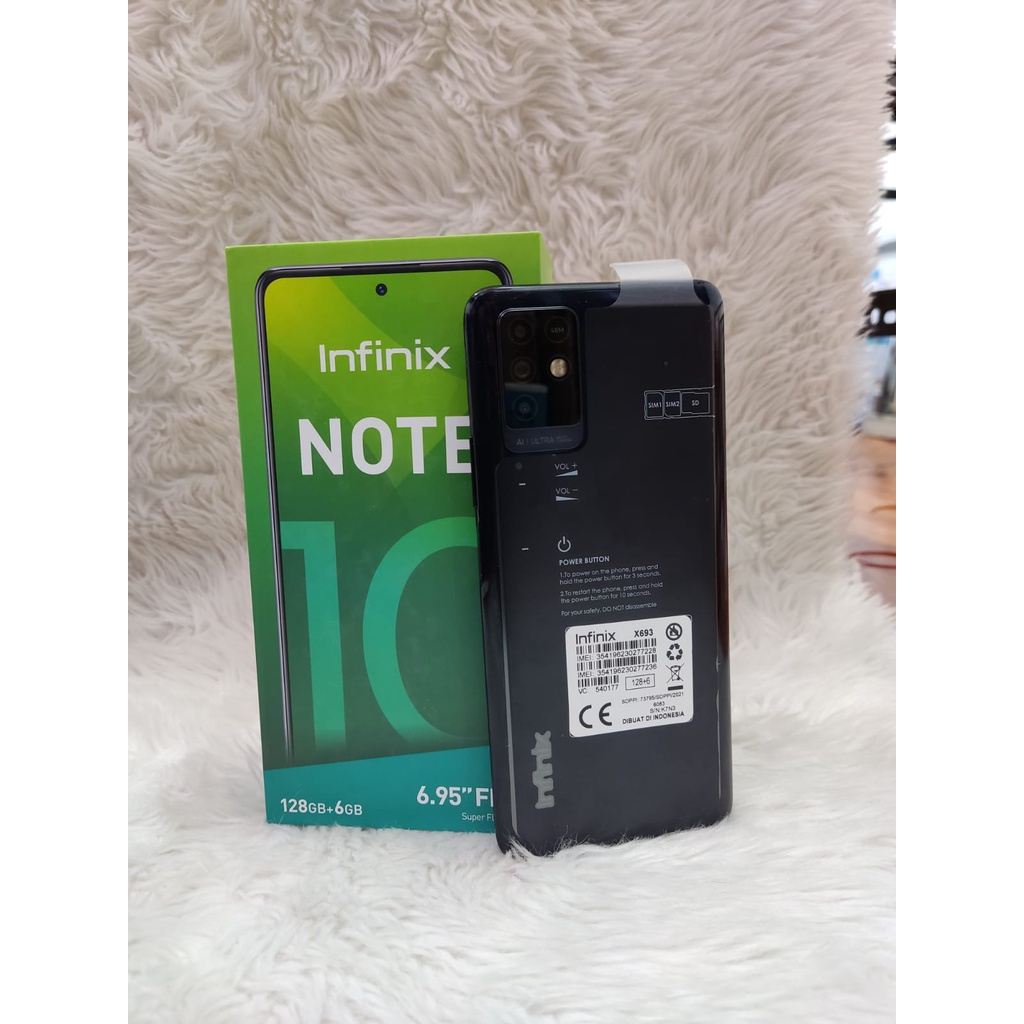 Infinix Note 10 Ram 4/64GB | Ram 6/128 GB (SECOND)