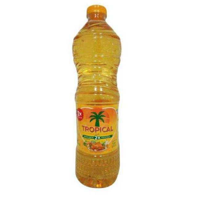 Minyak Goreng Tropical Botol 1 Liter / Tropical Minyak Goreng Botol 1 Liter