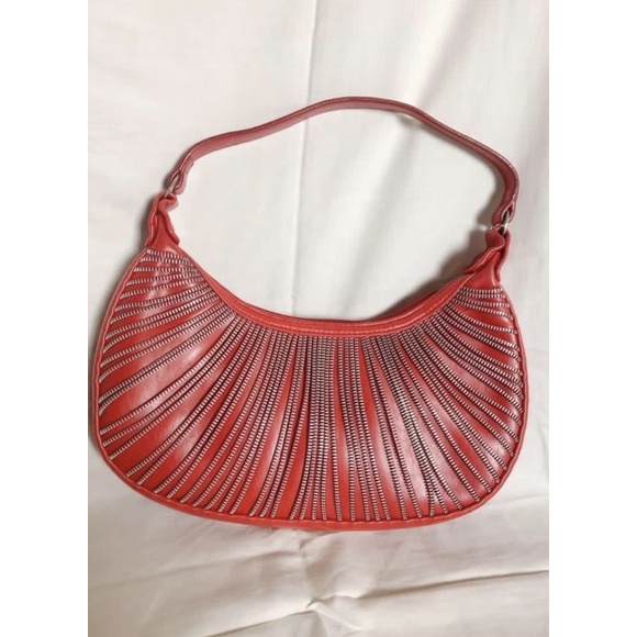 003|Mango Baguette Bag