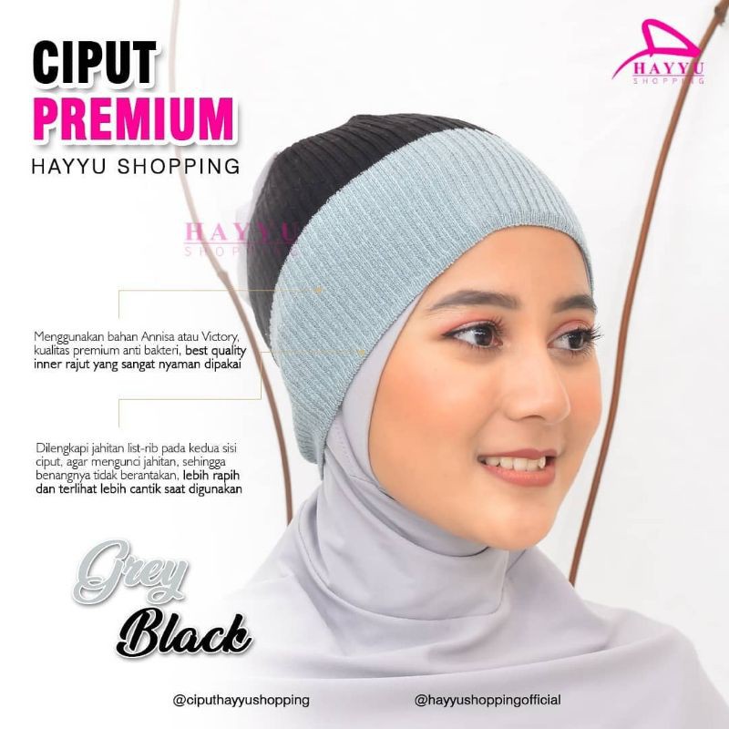 Ciput Anti Pusing Hayyu Shopping/Ciput Rajut/Bandana