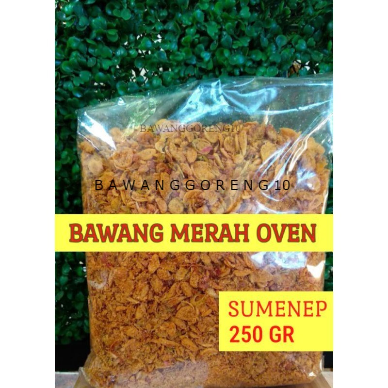 

Bawang Merah Oven Sumenep 250gr / Bawang Goreng Oven Panggang 250gr