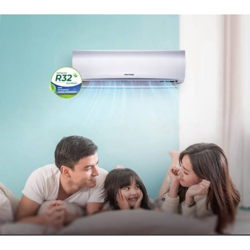 AC POLYTRON 2 PK PAC 18VH Deluxe 2 + instalasi pemasangan