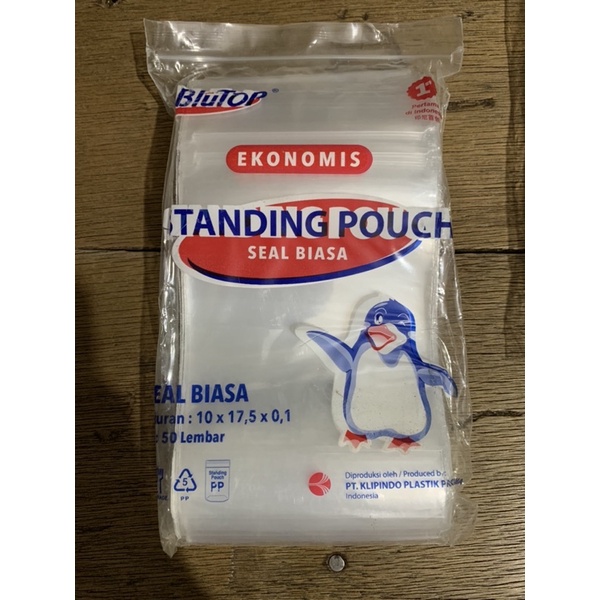 Standing Pouch Blutop 10x17,5x0,1