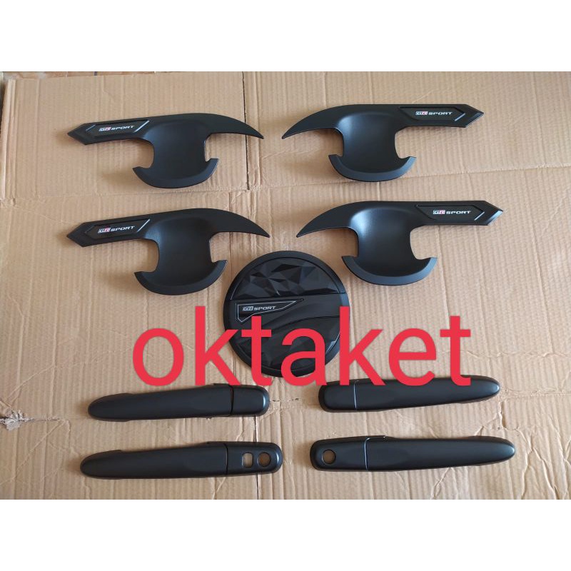 paket outer handle tank cover All new Rush Terios 2018 2021 2022 Full Gr Sport Hitam