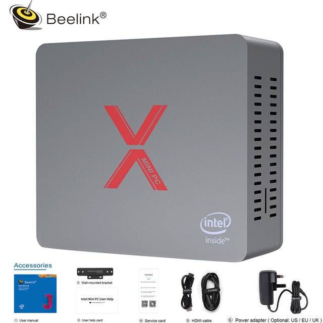 Mini PC New Beelink BT3-X Intel Apollo Lake 4GB 64GB ROM Windows 10 HDMI WIFI USB 3.0 4K WIFI