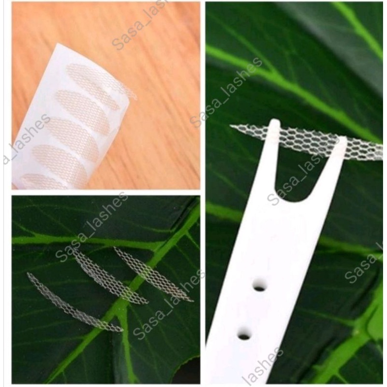 Skot Mata Jaring/Laced Eyelid Tape isi 80Pcs