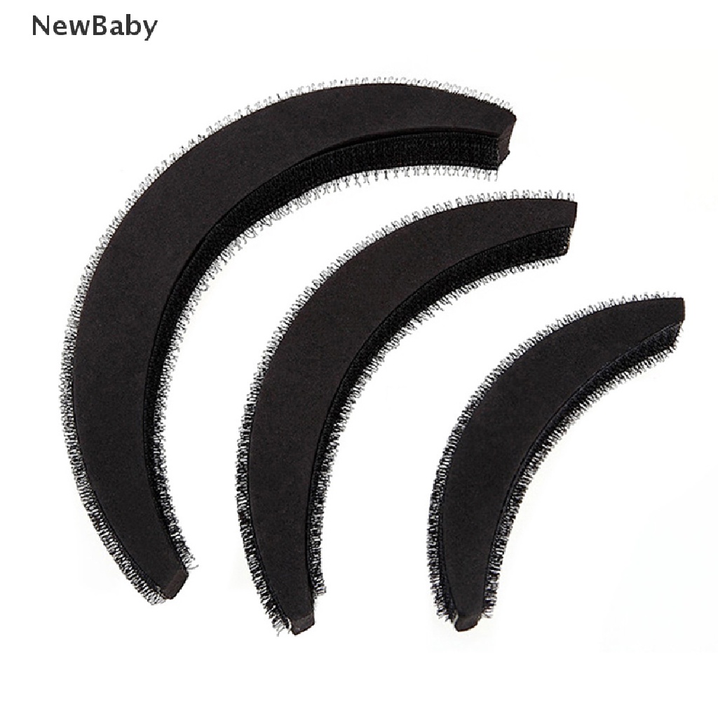 Newbaby 3Pcs / set Bantalan Penambah Volume Rambut Untuk Aksesoris Wanita