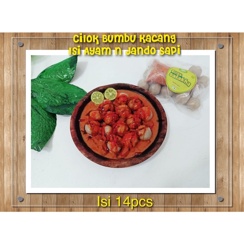 

Cilok Salakha Bumbu Kacang ( Frozen ) by Akar Kuliner Indonesia