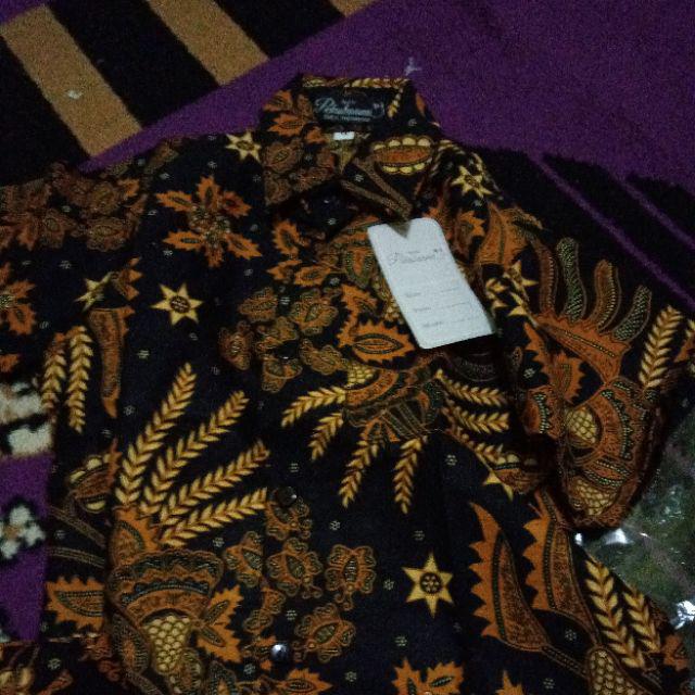 Couple Ayah Dan Anak Batik Sogan Manggar