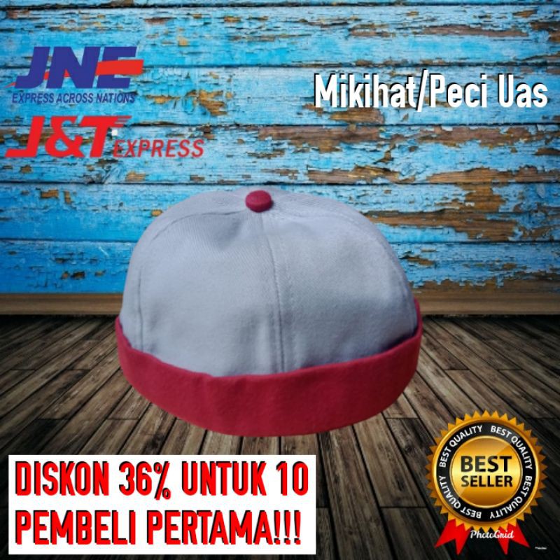 MIKIHAT/USTADZ ABDUL SOMAD/TOPI UAS/PECI UAS/KOPIAH UAS/KOPIAH TOPI MIKI HAT/PECI HIJRAH/TALIBAN