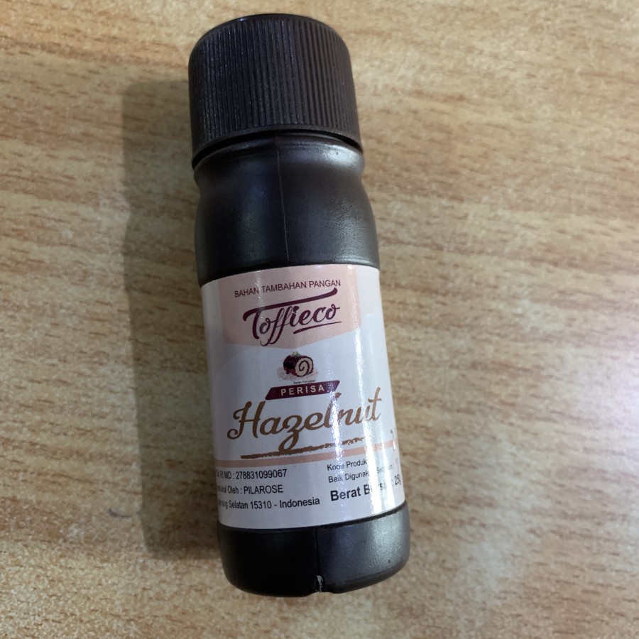 

Toffieco essence Hazelnut 25 gram / perisa perasa esence