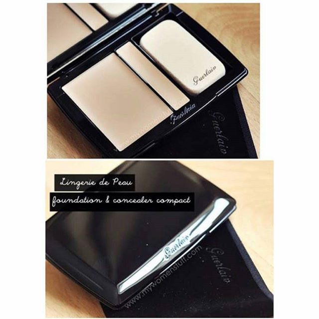 GUERLAIN LINGERIE de PEAU FOUNDATION & CONCEALER COMPACT