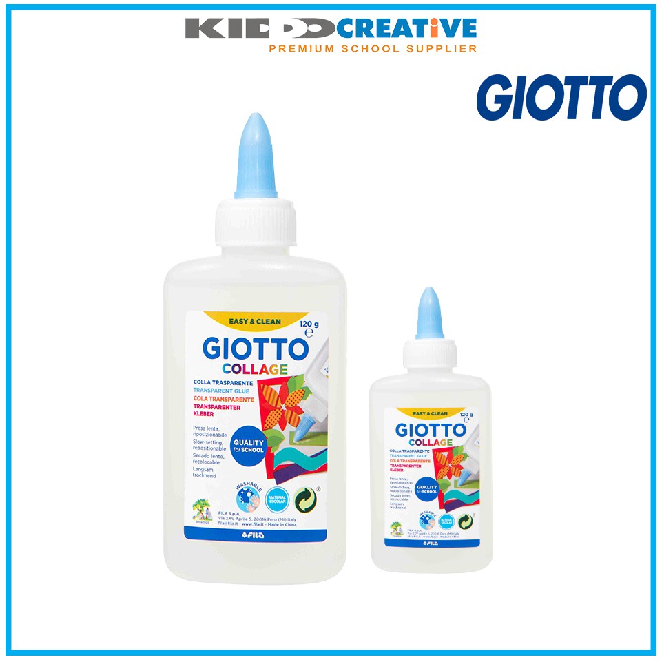 

GIOTTO COLLAGE TRANSPARENT GLUE 120Gr