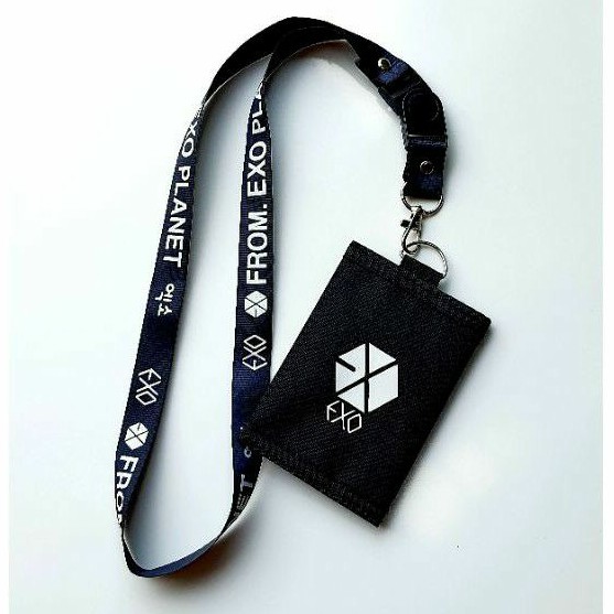 DOMPET EXO PLANET KPOP HANGING WALLET / DOMPET KARTU / DOMPET GANTUNG