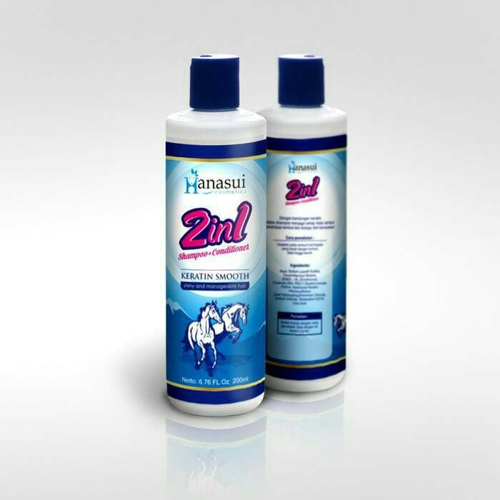 ORIGINAL HANASUI SHAMPOO KUDA 2IN1 ORIGINAL / SHAMPOO KUDA / SHAMPO KUDA / BPOM