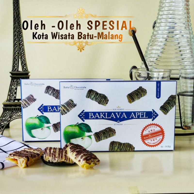 

BAKLAVA APEL_OLEH-OLEH ISTIMEWA KHAS KOTA WISATA BATU -MALANG