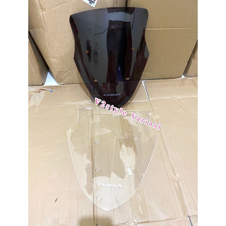 VISOR NMAX WINDSHIELD YAMAHA ALL NMAX OLD NEW WINDSHILD NMAX LAMA MODEL STANDAR KACA ANGIN DEPAN RYBEN BENING ACRILIK ORIGINAL NMAX 155 OLD NEW WINSHIELD YAMAHA NMAX 2013 2014 2015 2016 2017 2018 2019 2020 2021 MOTOR NMAX OCITO PNP TINGGAL PASANG