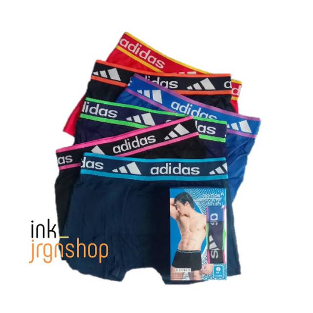 CELANA DALAM PRIA (1 BOX ISI 3 PCS) / CELANA BOXER ADS / CD BOXER PRIA DEWASA