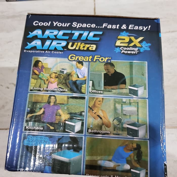 Ac mini Portable ARCTIC AIR ULTRA Kipas AC Air Cooler Fan Ultra 2X