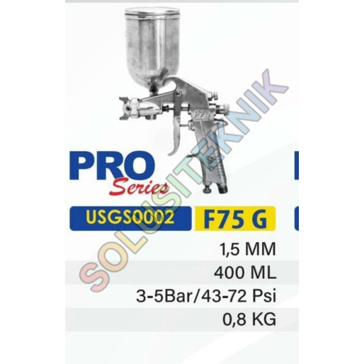 spray gun F75G HL pro series