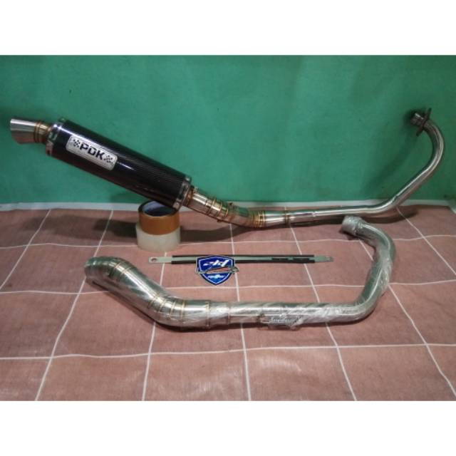 Knalpot racing pdk carbon vixion fu sonic tiger cbr dll