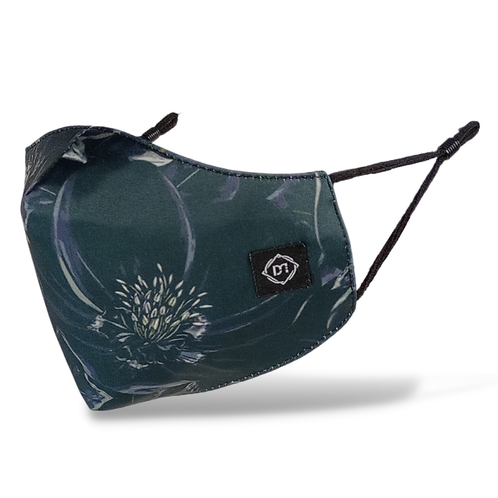 Orquidea Headloop - DMI MASK | Masker Headloop Motif Wanita