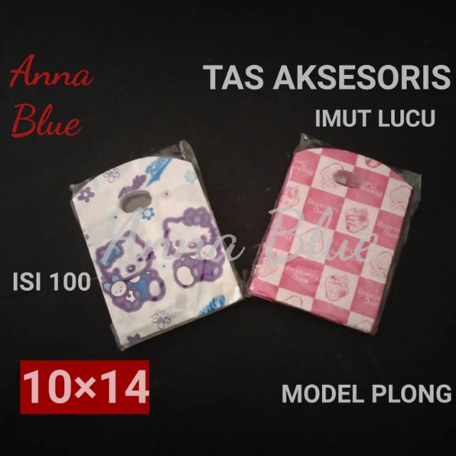 

Anna_Blue PLASTIK AKSESORIS IMUT LUCU 10×14/TAS PLASTIK TAS MALL PLASTIK POND