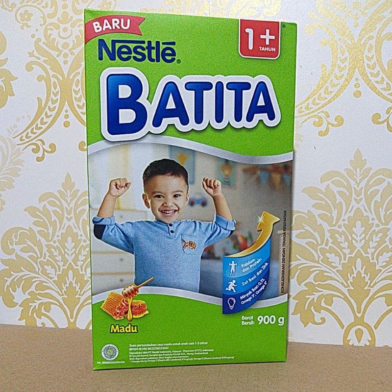 Batita 1+ Madu dan Vanila 900gram exp 2022