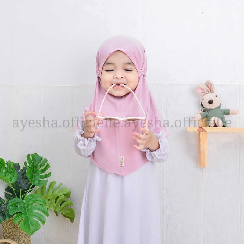 Ayesha - BALISHA BERGO ANAK | Usia 1-6th Jersey ITY Premium