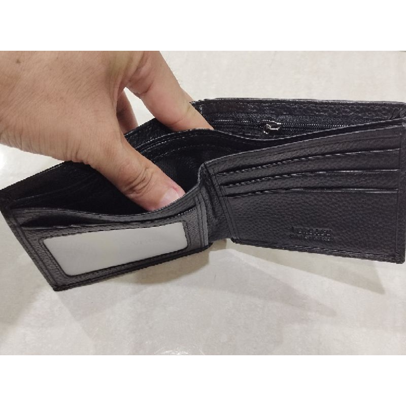 Dompet cowok vercase import kulit asli lipat