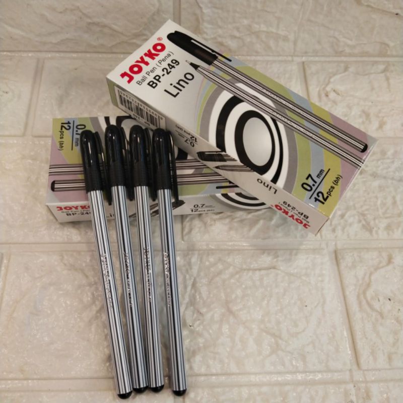 

ball pen/pena/ alat tulis pulpen 1pak isi 12 pcs 0.7