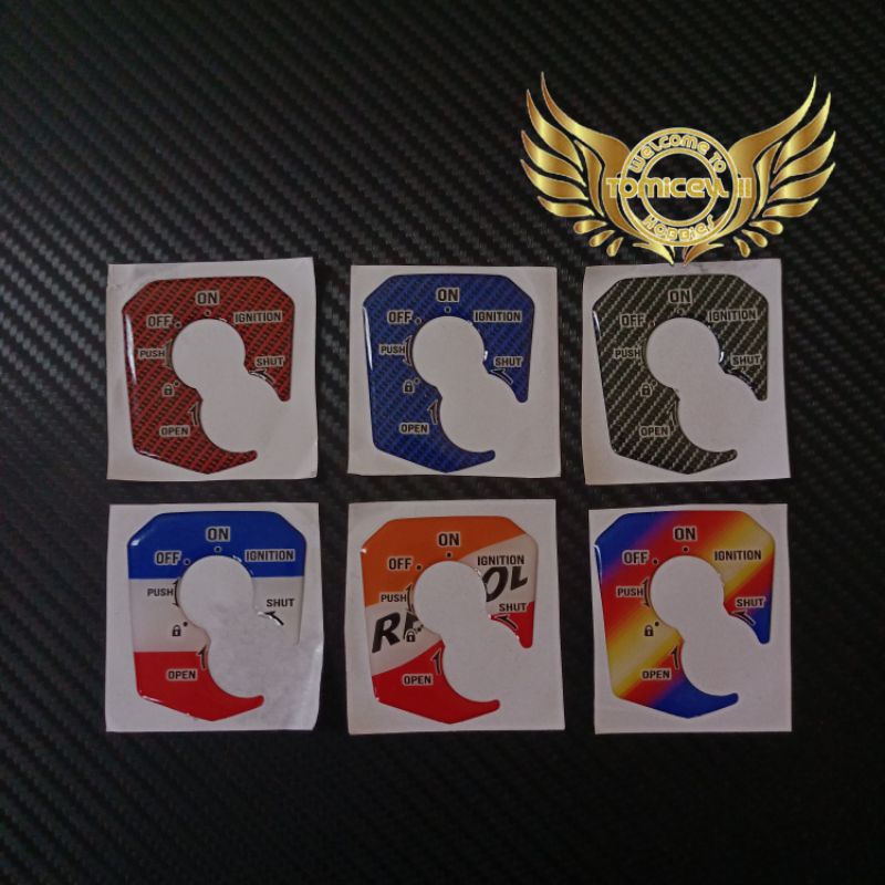 emblem logo tutup kunci honda sonic 150 R  CB150 R CB 150 R emblem tutup kunci sonic