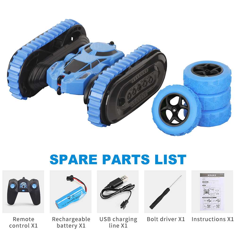 Remote Control RC Stunt Buggy Car 360 Degree 2 Model Roda