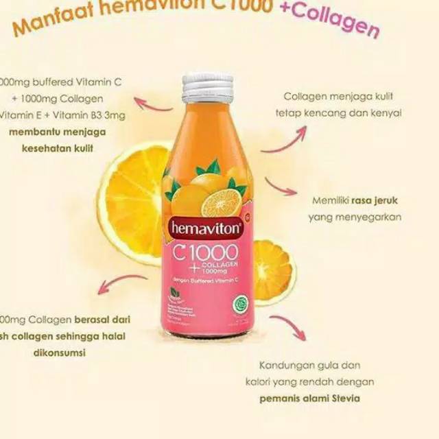 Minuman Hemaviton C1000 Collagen Shopee Indonesia