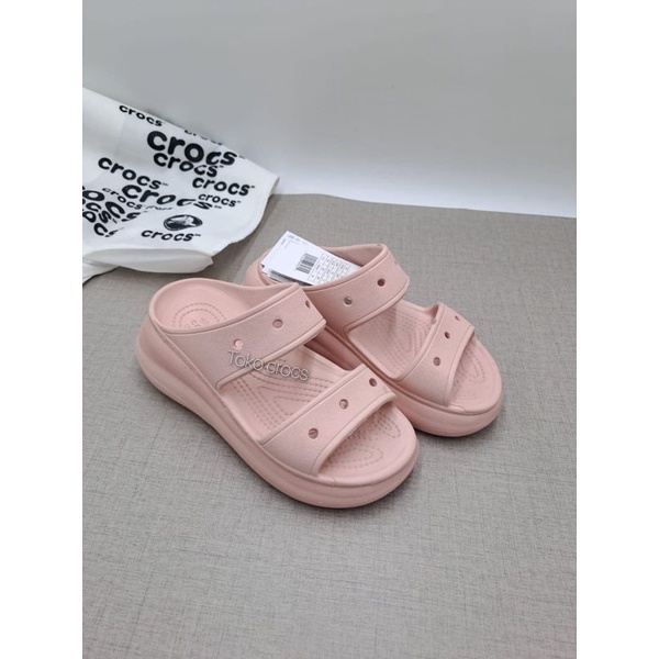 Crocs classic crush sandal / sandal wanita crocs crush