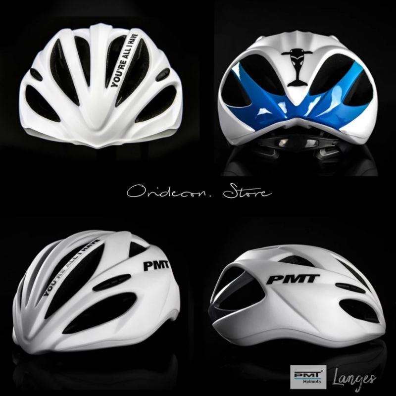 Helm Sepeda Roadbike MTB Sepeda Lipat PMT Helmet Original Cycling Helmet Roadbike Mountain Folding