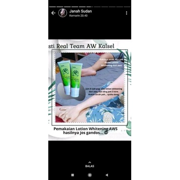 lotion whitening by aws beauty