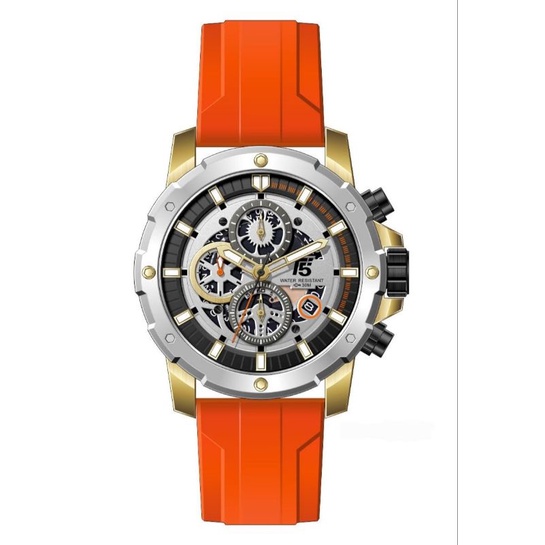 JAM TANGAN PRIA T5 H 3939 T5 H3939G ORIGINAL TERBARU CHRONOGRAPH AKTIF TALI RUBBER TERMURAH