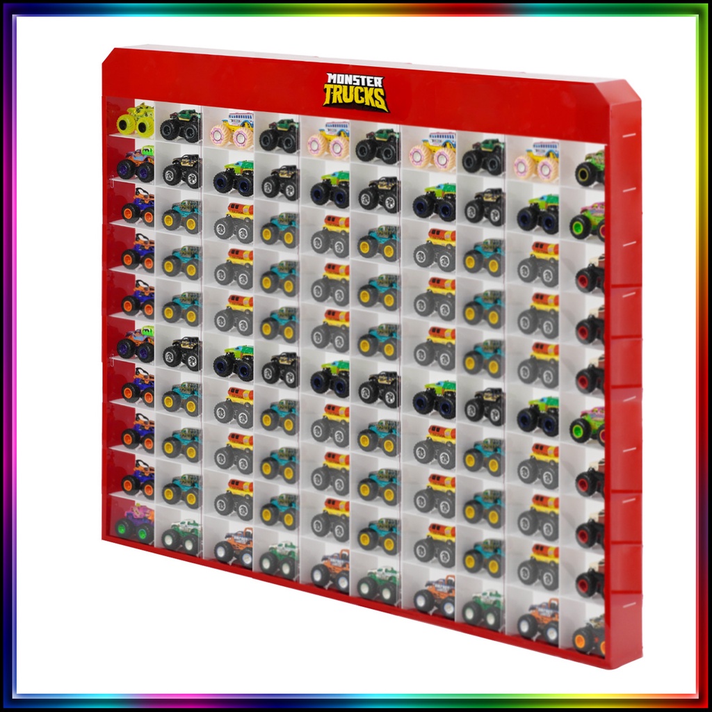 Rak Hotwheels Akrilik Monster Truck - Isi 100