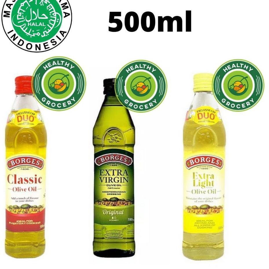 

Trendy Borges Extra Virgin / Extra Light / Classic Olive Oil 500ml Minyak Zaitun