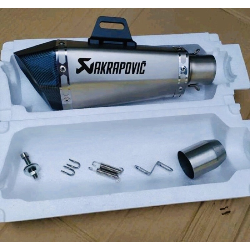 Knalpot Akrapovic Ninja 250fi cbr250rr R25 R15v3 cbr150r gsx150r vixion Import Original
