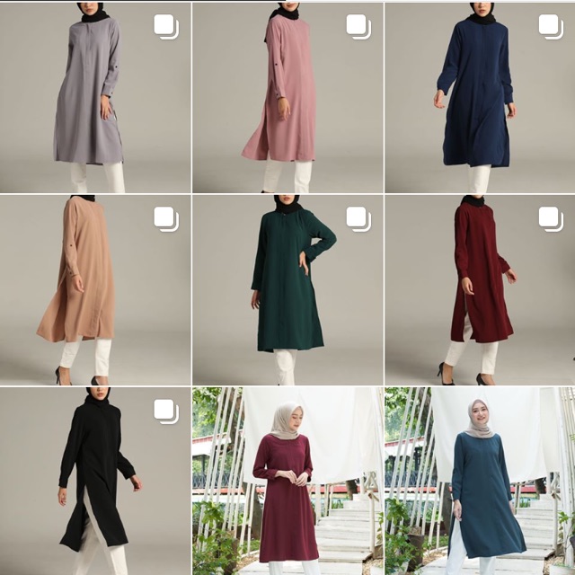 Plain Tunik Heaven Lights