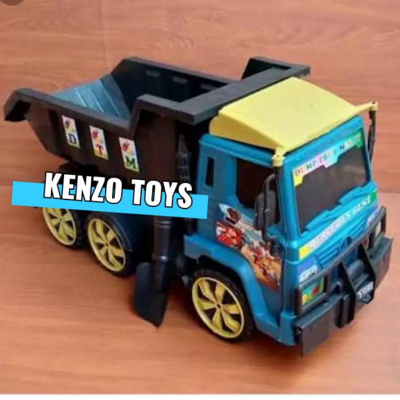 mobil dump truk jumbo mainan anak truk pasir besar