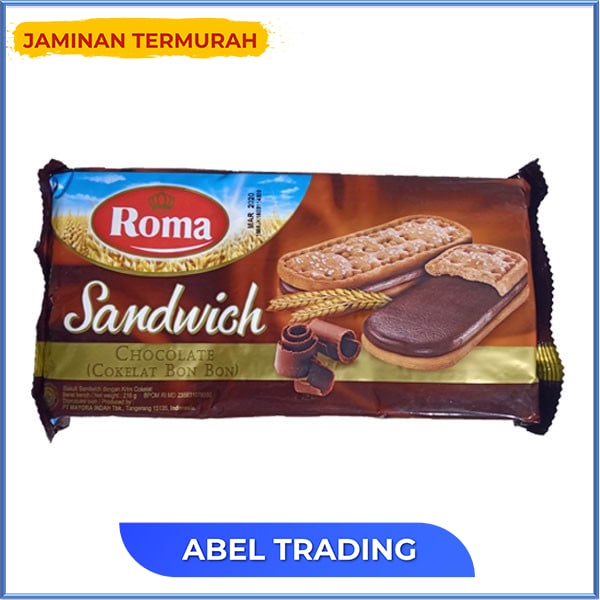 

Roma Sandwich Chocolate 216Gr