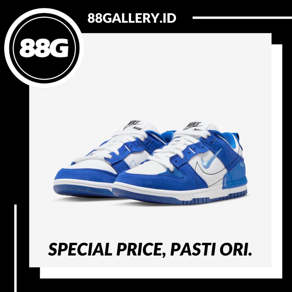 Dunk Low Disrupt 2 White University Blue