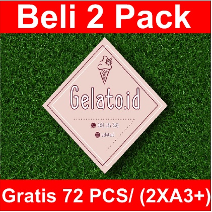 

STIKER LABEL PRODUK CUT OFF 9