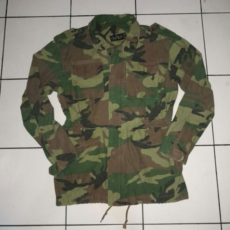 Jaket M65 Woodland Fashion Military not Issue Us Army OG 107