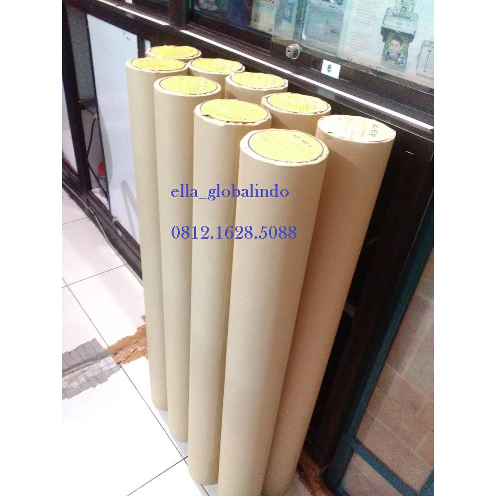 

READY kertas hvs roll A0 90cm panjang 50m siap kirim <ella globalindo>