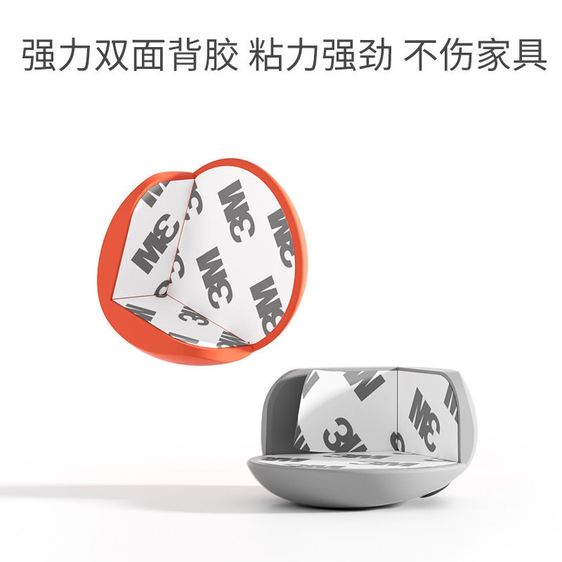 1 PCS Silicone Rabbit Bumper Pinggiran Tepi Sudut ujung tembok lantai Transparan Meja Pengaman Siku Sudut Meja Penahan Benturan Bayi Edge Corner Guard Protector Lucu  Kotak Elegan